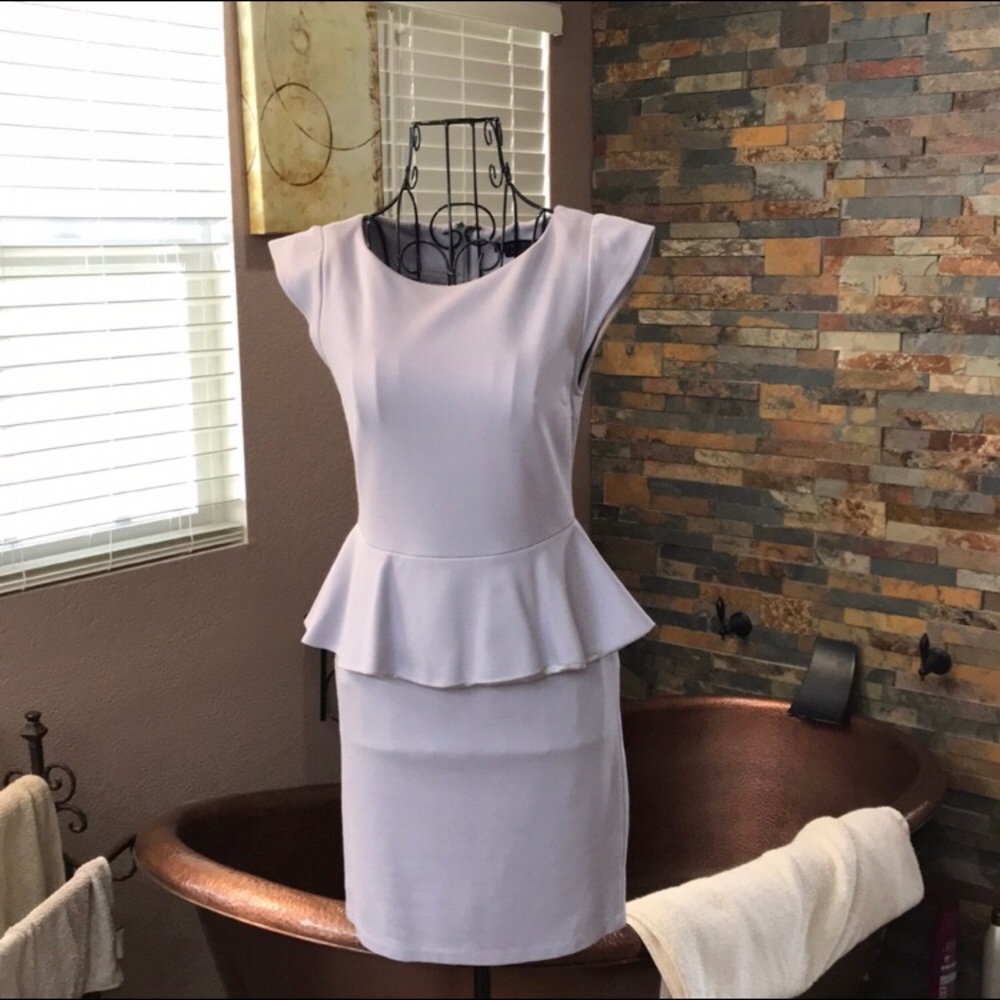 Alice & Olivia peplum dress